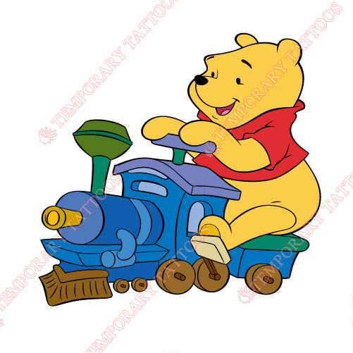 Winnie the Pooh Customize Temporary Tattoos Stickers NO.915